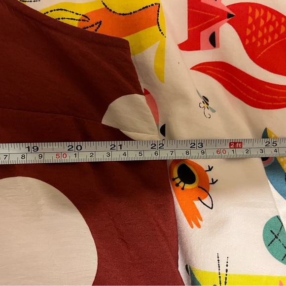 Anthropologie Dress Michaela Flounced Polka Dot Midi Sleeveless Dress XL - Picture 12 of 12